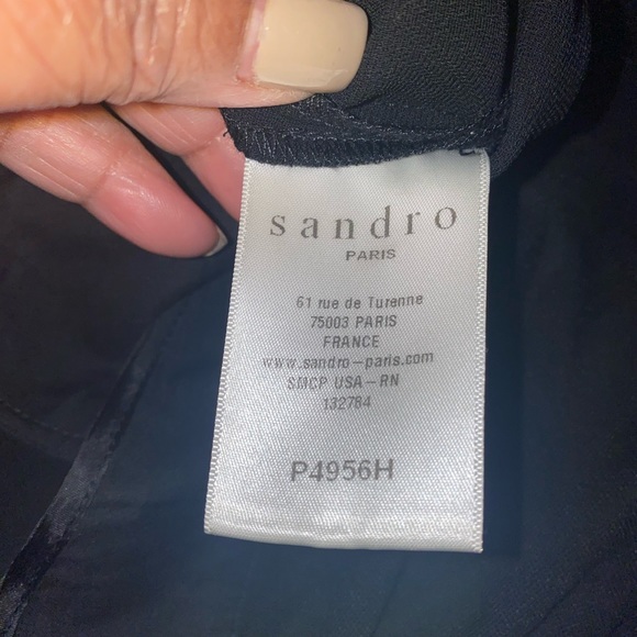 Sandro Pessy Black Jumpsuit - Picture 10 of 10